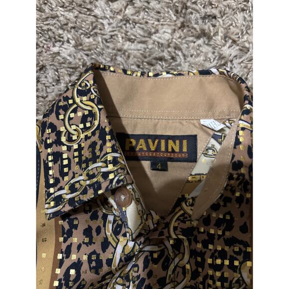 Toddler Buchon Long Sleeve Button Down Shirt 4 - Picture 2 of 3